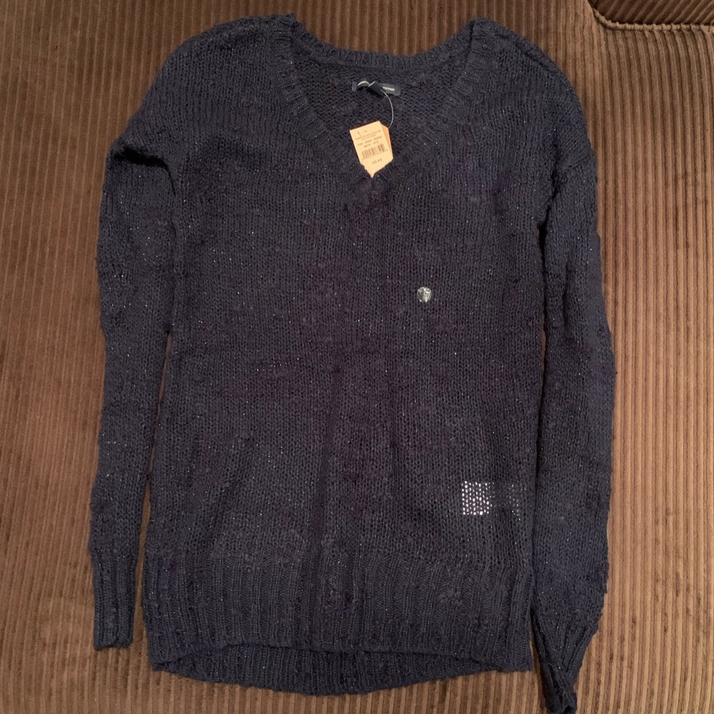 Blue sweater